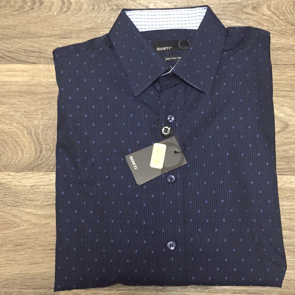 ⚡️NWT- Quieti Men’s Dress Shirt - Picture 8 of 8